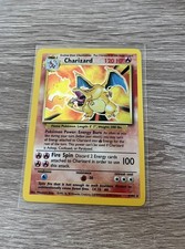 1999 Pokémon Base Set Charizard 4/102 Holo Rare WOTC LP picture