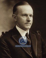 PRESIDENT CALVIN COOLIDGE 30TH PRESIDENT PORTRAIT 1919 8X10 PHOTOGRAPH picture