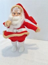 Vintage Japan Felt Christmas Santa Claus Figure 7