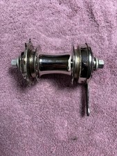ANTIQUE 1890'S / 1900'S CIRCA CORBIN DUPLEX MODEL 8 REAR 36 HOLE REPLATED HUB picture