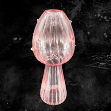 Transparent Light Pink Cactus Whimsical Glass Cactus Vase Vessel Lightweight picture