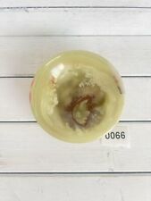 KCGS Green Onyx 5in Bowl Hand-Carved, Stone, Carving, Madagascar picture