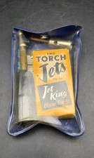 Vintage Kidde Jet King Blow Torch Kit & Jets w/ Original Box USA NOS picture