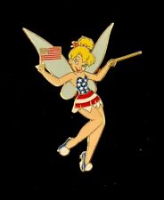 DISNEY PIN DISNEYSHOPPING.COM FOURTH OF JULY SERIES TINKER BELL LE 250 picture