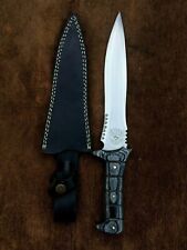 Handmade 5160 Spring Steel RE4 Leon Kennedy's Knife, Full Tang ,Bowie Knife picture