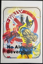 Wolverine Original Art Print Poster picture