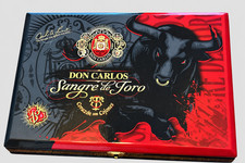 Empty Arturo Fuente Don Carlos Sangre de Toro Robusto Cigar Box With Insert picture