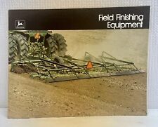 Vintage 1975 John Deere Field Finishing Equipment Brochure 32 Pages picture