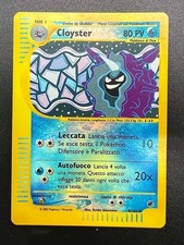 Pokemon Cloyster 8/165 EX Expedition Reverse Holo Italian Vintage Near Mint picture