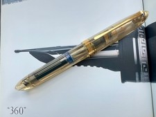 EXCEPTIONAL OMAS 360 BRONZE VISION Demonsrator Fountain Pen - 18K 
