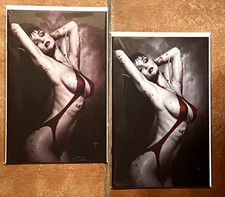 VAMPIRELLA #669 JAY FERGUSON 616 Virgin Variant AB Set LTD #12/333 COA picture