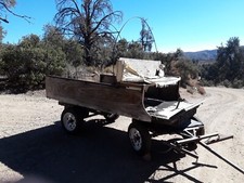 Horse Drawn Covered Wagon - Currently Set Up For Ponies To Pull picture