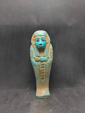 Ancient Egyptian Ushabti Statue Rare Pharaonic Mythology Unique Antiques BC picture
