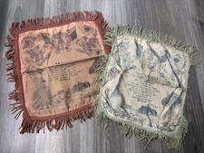 Vtg CCC 1930-40’s Civilian Conservation Corp Pillow Cover Sham Mother Sweetheart picture