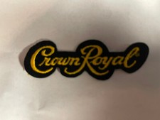 Crown Royal Patches (3) Crown Royal Patch Crown Royal Logo Patch picture