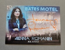 BATES MOTEL Auto JENNA ROMANIN as JENNA 2015 BREYGENT PSYCHO AUTOGRAPH #AJR picture