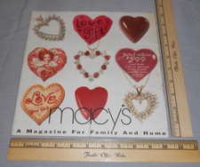 Vtg 1993 MACYS Store Circular Ad Valentines Day Womens Fashion Shoes Jewelry TV picture
