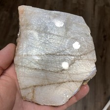 Rare Peristerite Flashy Rough Slab Canadian Old Stock 5.50 Oz picture