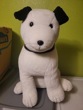 Vintage 1993 Dakin RCA Nipper Chipper Terrier Plush Toy Dog 22