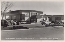 RPPC Woodland CA Yolo General Hospital Eastman c1940-1950s photo postcard H297 picture