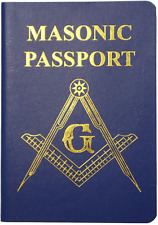 Masonic Passport for Recording Visits to New Freemasonry Lodge picture