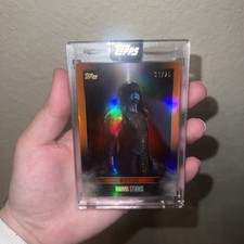 Topps Marvel The Collector Ronan Villainy Orange Alpha First On Print 01/25 picture