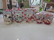Vintage Lot of 5 Mary’s Moo Moos Figurines Enesco 1994 - 1996  picture