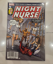 Marvel Night Nurse Comic Daredevil Cover Marko Djurdjevic picture