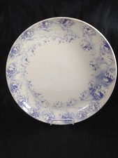 Vintage Piney Grove Pottery Signed Blue Accent 12-1/2” Bowl picture