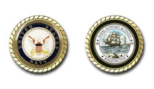 Washington Navy Yard US Navy Challenge Coin Officially Licensed US Navy picture