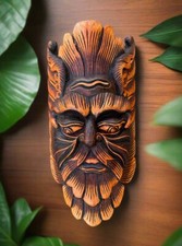 Balinese Tribal Leaf Mythical Wall Mask 20