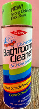 1982 DOW Scrubbing Bubbles Bathroom Cleaner Won’t Scratch Fiberglass RARE picture