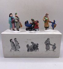 Vintage Dept 56 Let’s Go Shopping In The City 58899 Set 3 Retired 1997 Box picture