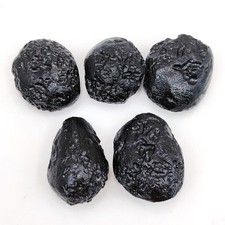 5pc Indochinite Tektite Lot 177g Raw Impact Glass Meteorite Specimens Thailand picture