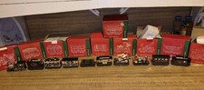 1998 J. C. Penny Home Towne Express Ceramic Christmas 10 Pcs Train Set picture