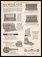 1935 Greenfield Tap & Die Corp Massachusetts Drill Sets & Tools Vintage Print Ad picture