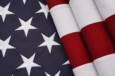 ROTERDON Cotton American Flag 2x3 Ft, Made in USA, Heavy Duty Fabric, Luxury Emb picture