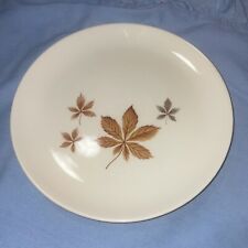 Vintage Taylor Smith & Taylor Ever Yours Random Leaves Salad Plate 8.5” picture