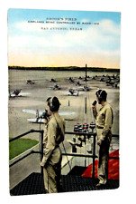 Brooks Field Airplanes Controlled by Radio San Antonio TX 1940 Postcard WW2 picture