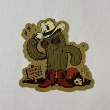Dutch Bros Cactus Cowboy Hat Boots Sticker Second Chance Sept 22 2026 picture