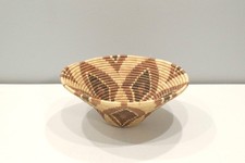 African Basket Botswana Natural Woven Palm Basket picture