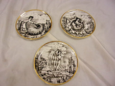 Vintage Fornasetti Milano Le Oceanidi Coasters  X 3  Rosenfeld Imports 4