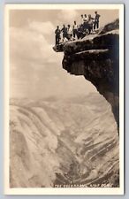 The Overhang Half Dome Yosemite National Park California c1920 Real Photo RPPC picture