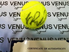 Alexander Zverev HAND-SIGNED WIMBLEDON TENNIS BALL + COA included picture