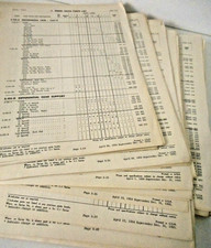 1954 Dodge TRUCK PARTS LIST -C SERIES -Partial - MISSING First 2 Sections picture