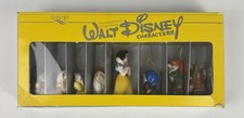 Vintage Schmid Japan Snow White & 7 Dwarfs  Ceramic Christmas Ornaments 302-001 picture