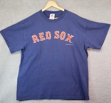 Boston Red Sox Logo Athletic T-shirt sz XL vtg 1999 MLB picture