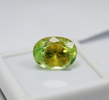 17.00 Ct Natural Certified Pitambari Sapphire – Oval Cut Loose Gemstone. picture