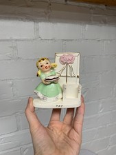 vintage rare Atlas Napco norcrest Holt Howard May Angel calendar figurine picture