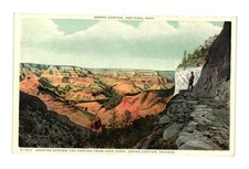 Vintage Grand Canyon AZ Cape Horn National Park View Postcard picture